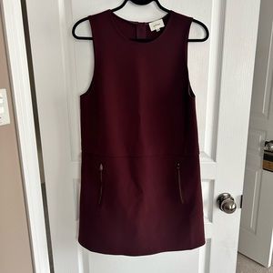 Wilfred maroon color dress size Medium